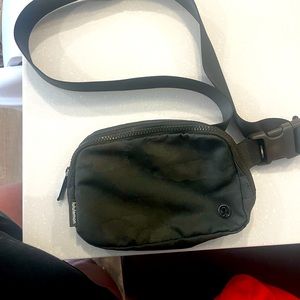 Camo Lulu lemon belt bag